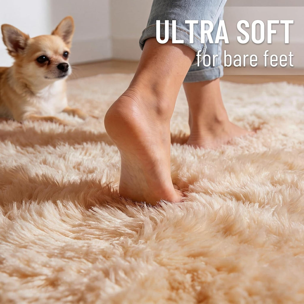 Washable Fluffy Area Rug