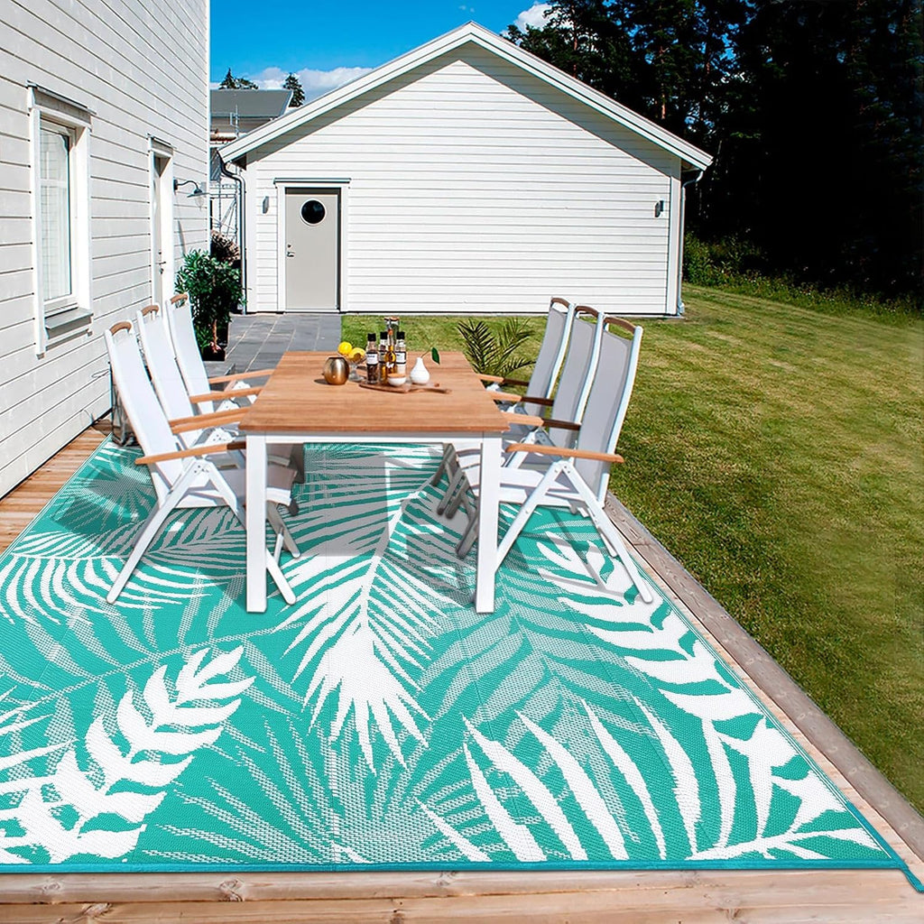5x7 Waterproof Reversible Outdoor Rug
