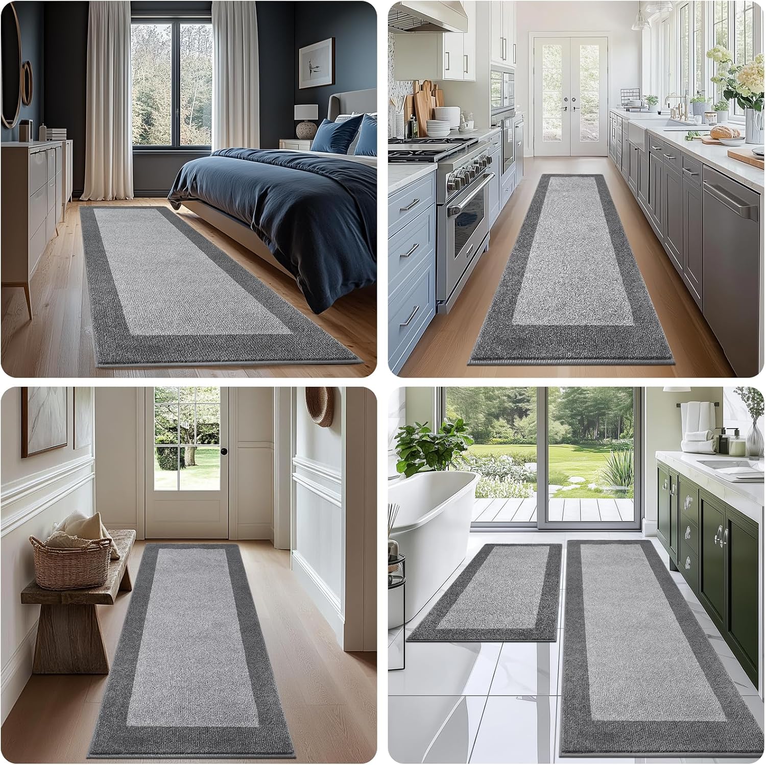 24x96 Washable Kitchen Runner
