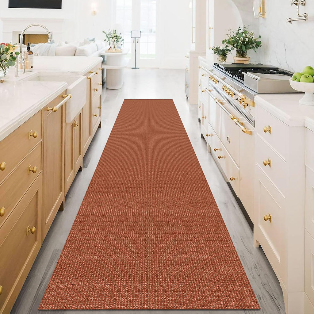 3x16 Orange Washable Hallway Runner