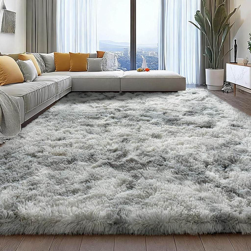 9x12 Fluffy Faux Fur Area Rug