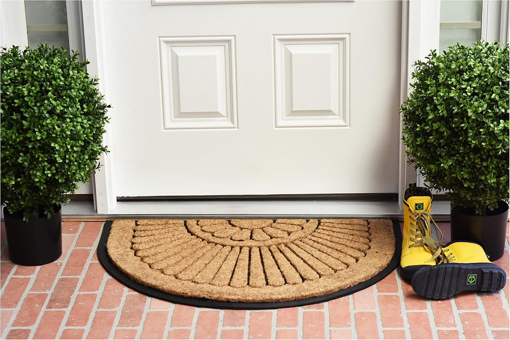 Mills Shell Coir Rubber Doormat