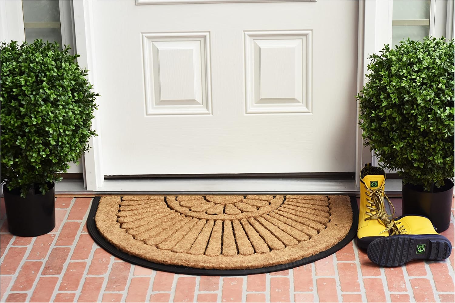 Mills Shell Coir Rubber Doormat