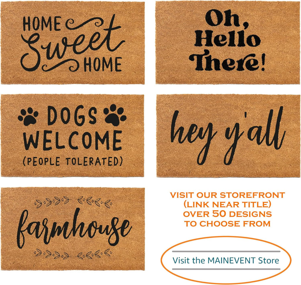 Hello Sunshine Coco Coir Door Mat