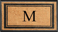Home Collections Monogrammed Coir Rubber Doormat