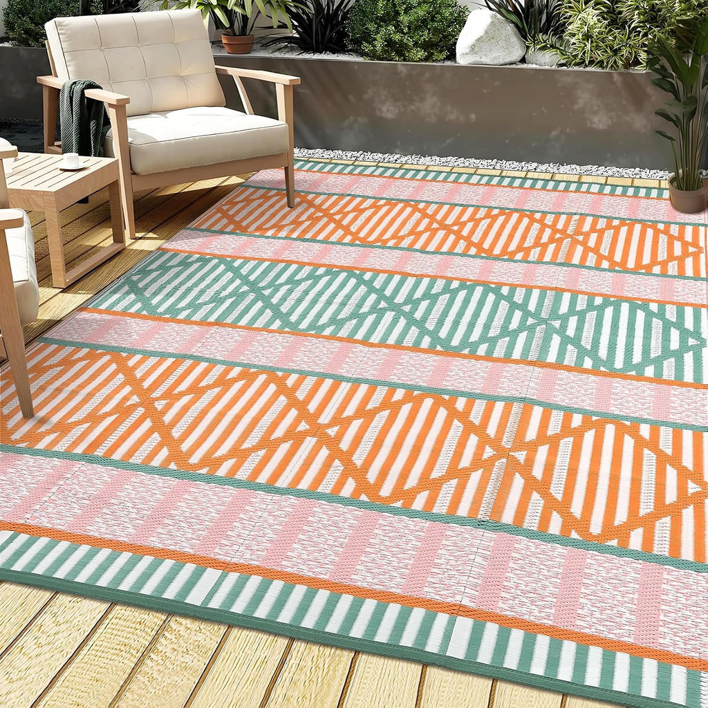9x18 Large Waterproof Outdoor Rug